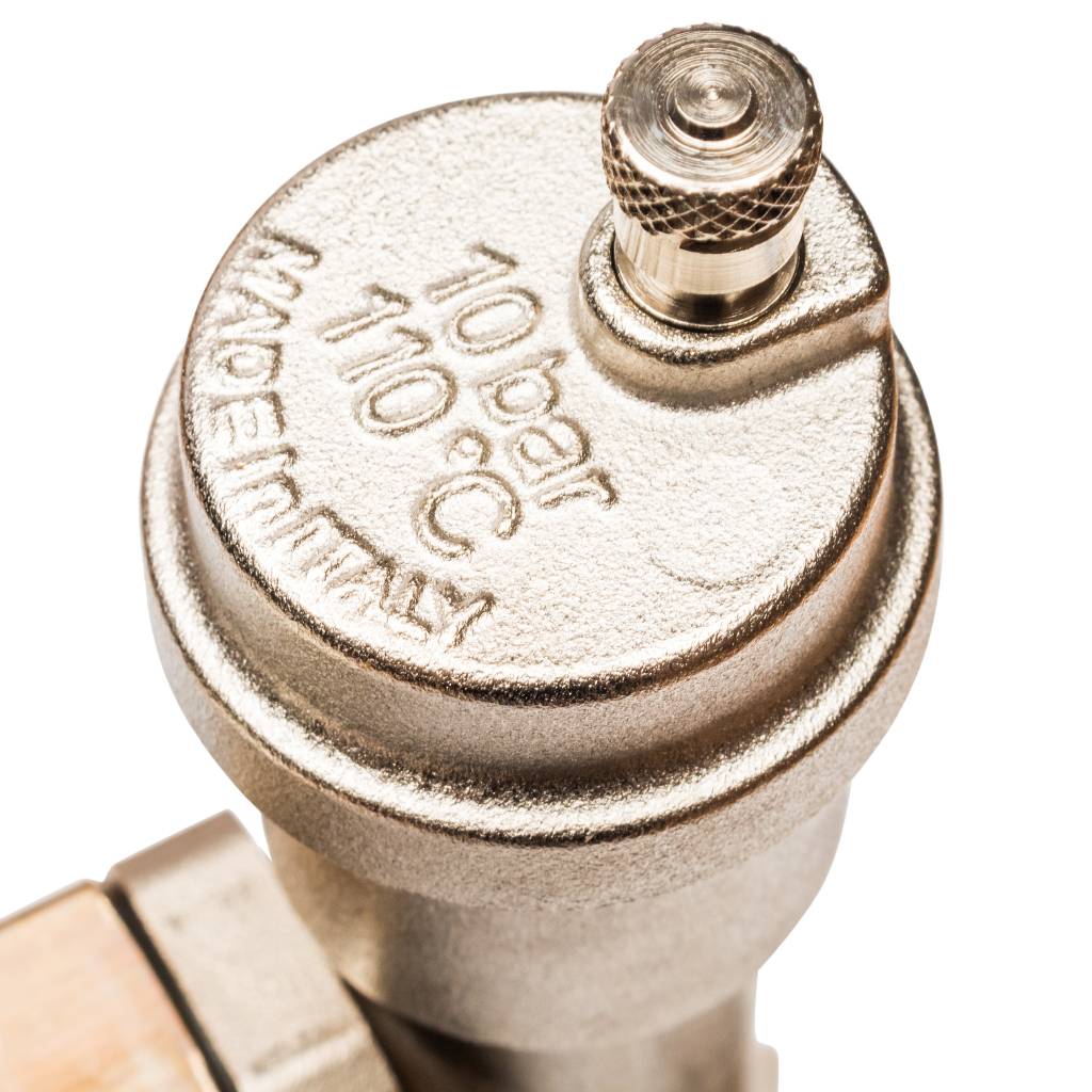 Распределительный коллектор из латуни с расходомерами STOUT 9 выходов, SMB 0473 000009