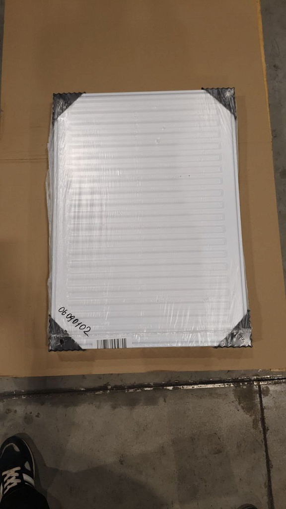 Уцененный товар (сколы краски на лицевой панели): Стальной панельный радиатор ROMMER Compact 21/500/700 боковое подключение, RRS-2010-215070