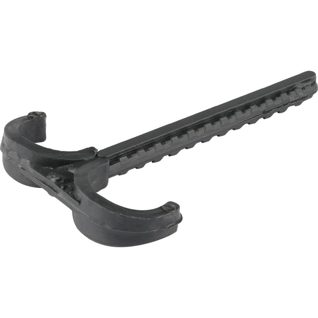 Дюбель-крюк двойной STOUT для труб д.32мм, длина 80мм, SMF-0003-028032