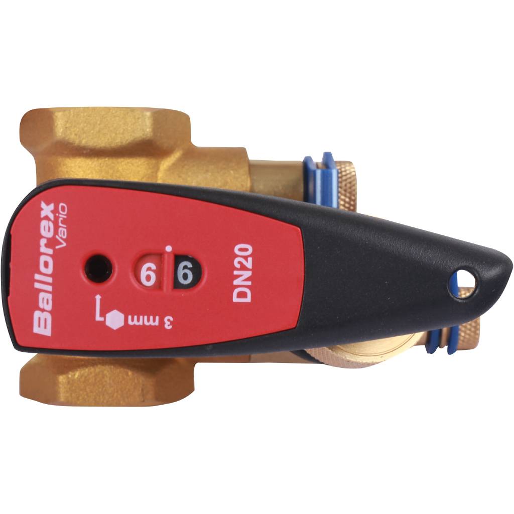 Клапан балансировочный БРОЕН V DN 020S PN 25 ручной с дренажем, 592464