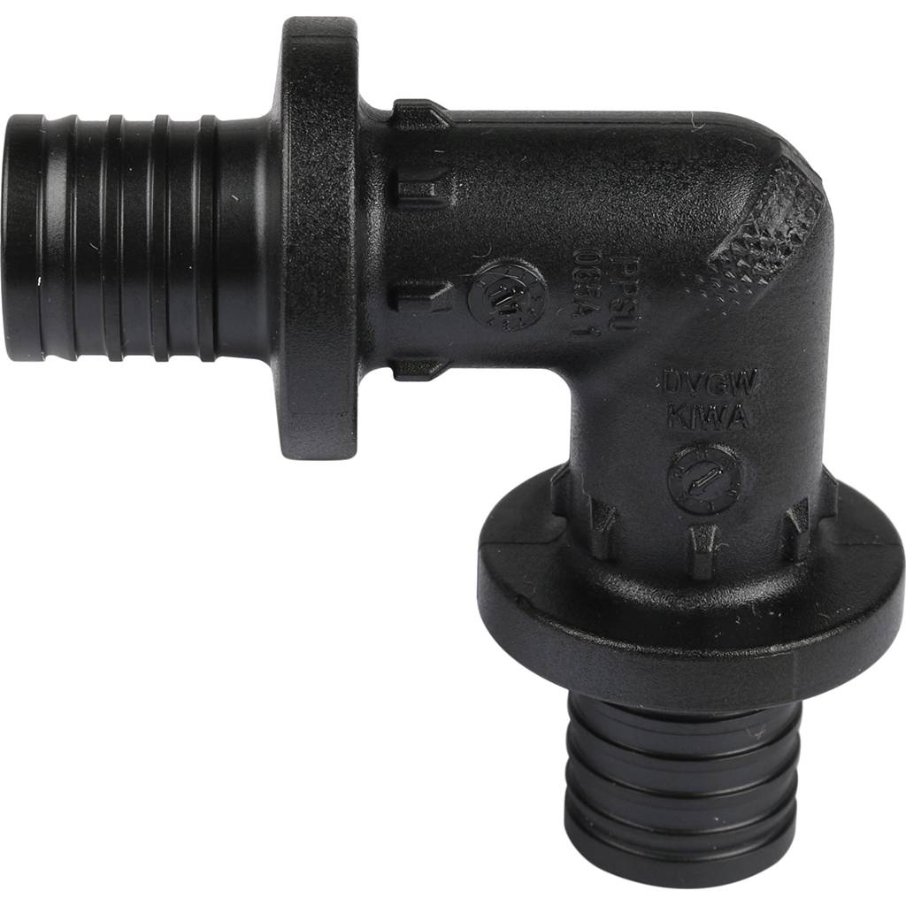 Угольник РЕХАУ RAUTITAN 90°, 16 PX для труб из сшитого полиэтилена аксиальный, 11600211001