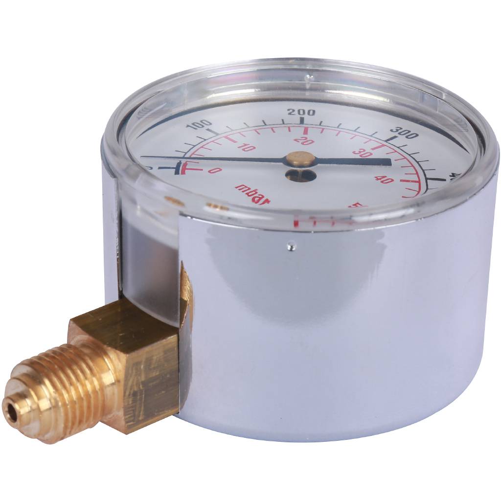 Манометр газовый WATTS 63 мм 1/4  давление 60 мбар