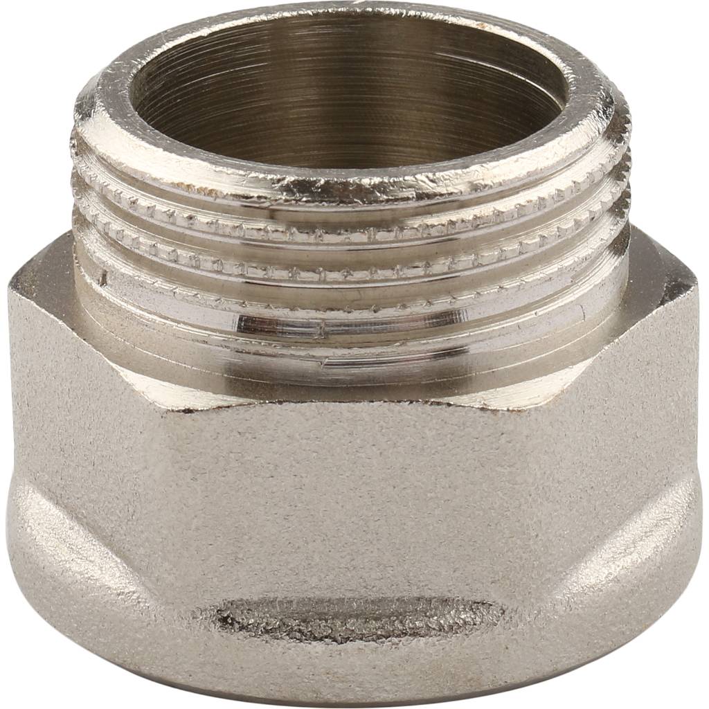 Переходник TIEMME НВ никелированный 1х1, 1500493