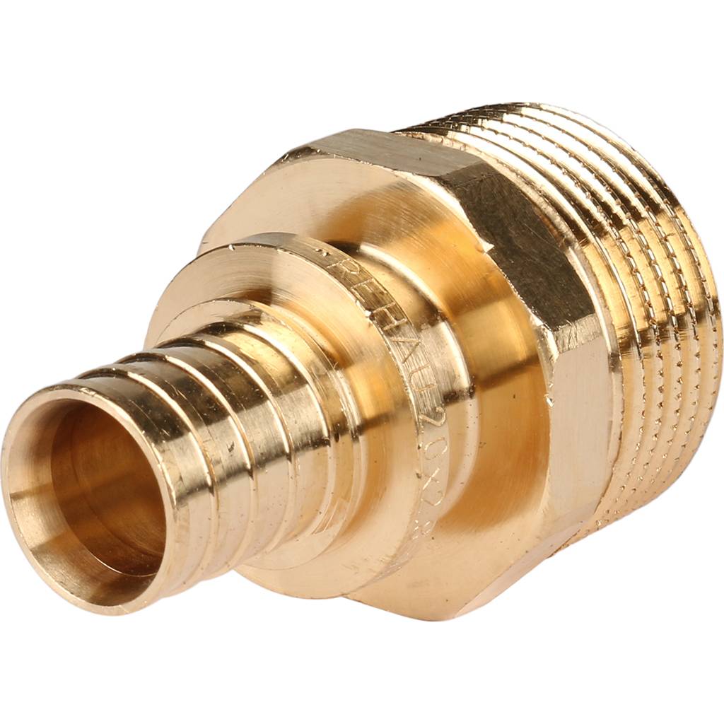 Переходник РЕХАУ RAUTITAN с наружной резьбой 20-R 1 RX+ для труб из сшитого полиэтилена, 14563161001