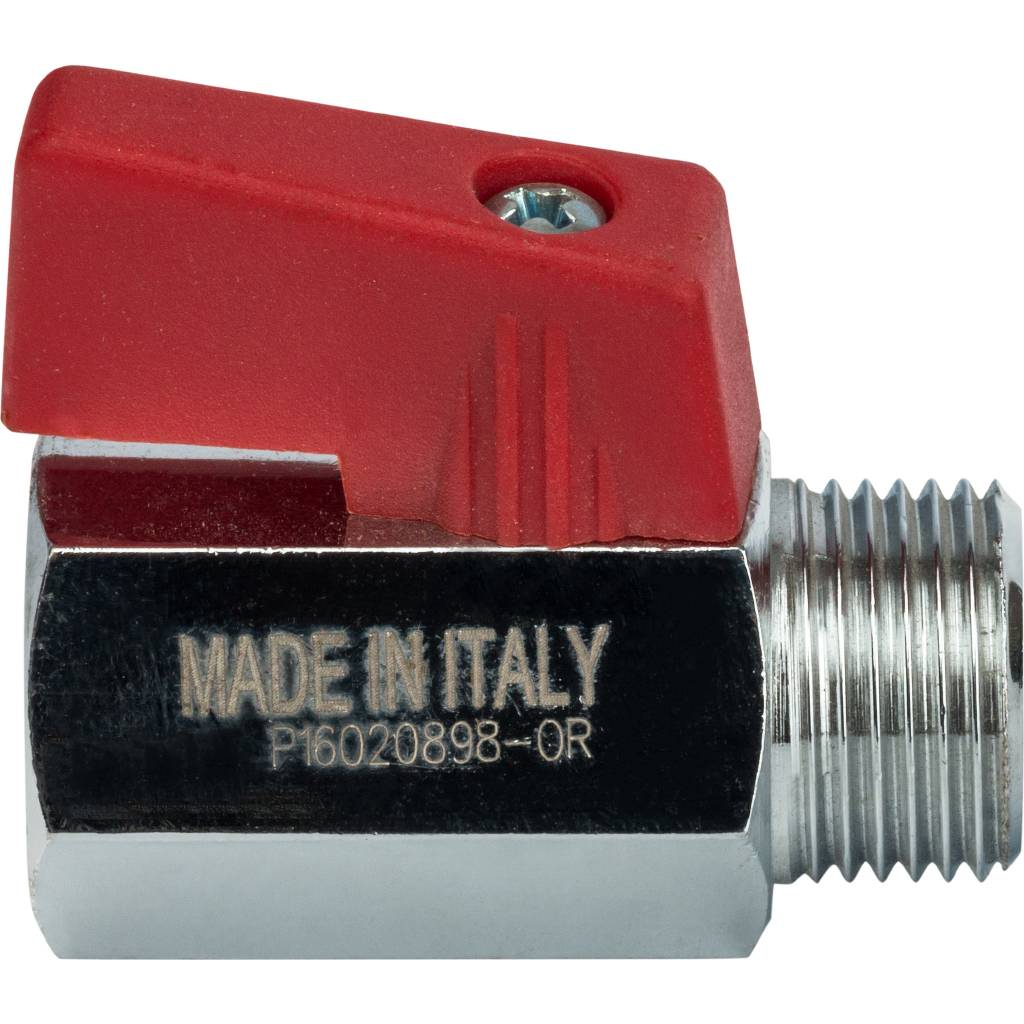 Кран шаровой STOUT 3/8 мини, муфта/резьба, SVB-0022-000010