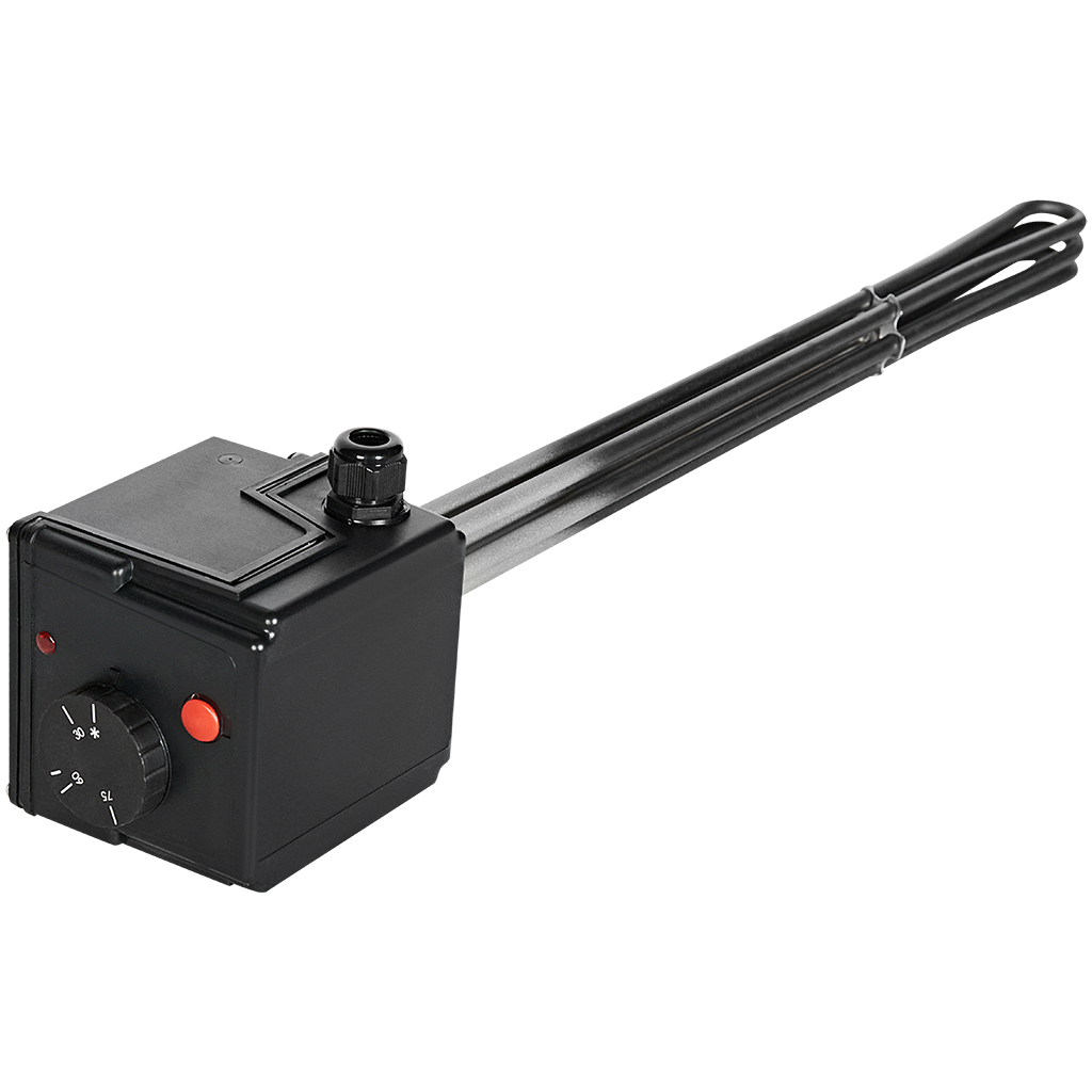 ТЭН STOUT 3.5002 6 кВт (3 фазы) 1 1/2 + 2 термостата (основной и аварийный)