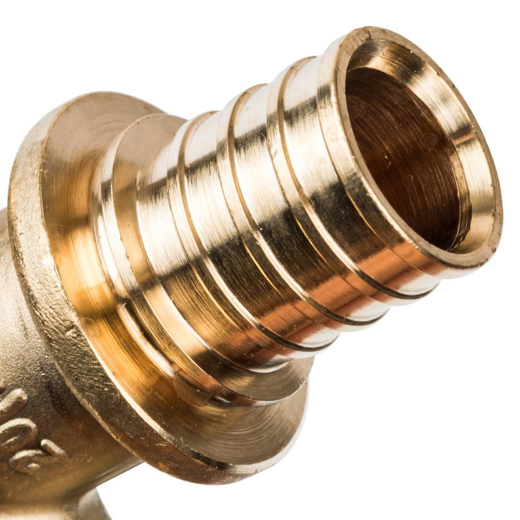 Тройник переходной STOUT 16x20x16 для труб из сшитого полиэтилена аксиальный