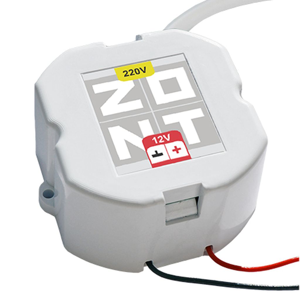 Блок питания в подрозетник ZONT 12V/220, ML00006216