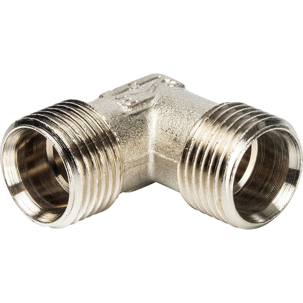 Угольник 90 с нар.резьбой Prandelli Multyrama (16х2,0х1/2) для металлопластиковых труб винтовой, 103.05.51.6