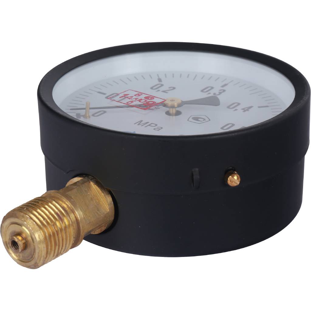 РОСМА Манометр стандартный 100 мм 150 градусов 1/2 давление 0.6 Мра ТМ-510Р