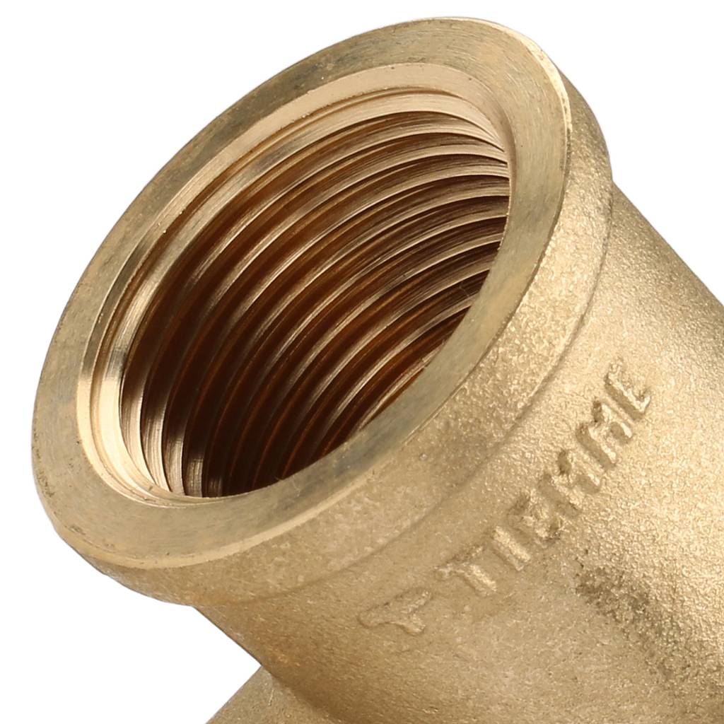 Угольник TIEMME НВ 3/4х3/4 для стальных труб резьбовой, 1500006