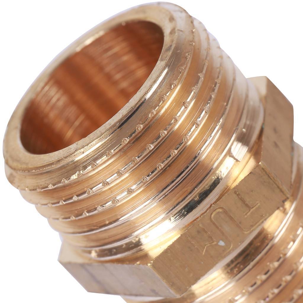 Ниппель HH TIEMME 1/2х1/2 для стальных труб резьбовой, 1500002