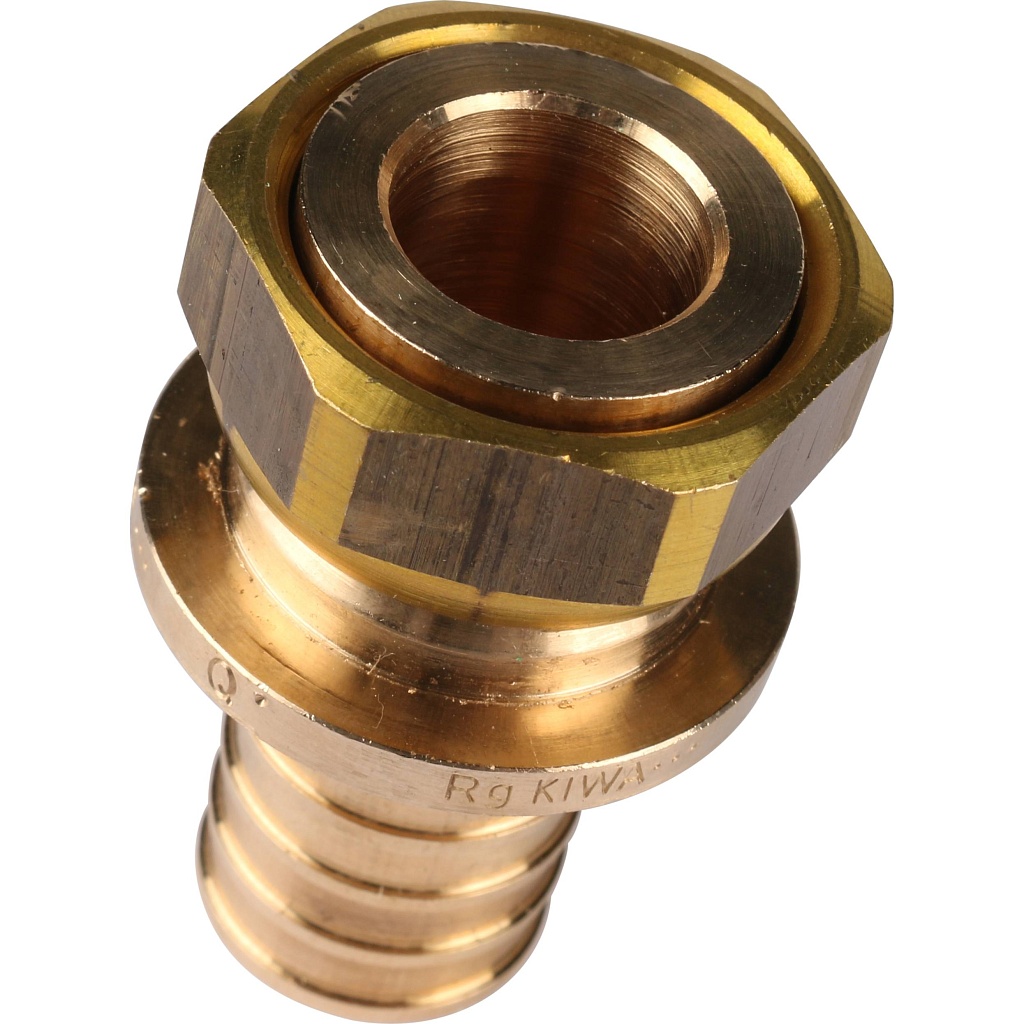 *Переходник РЕХАУ RAUTITAN с накидной гайкой 25-G 3/4 RX+ для труб из сшитого полиэтилена аксиальный