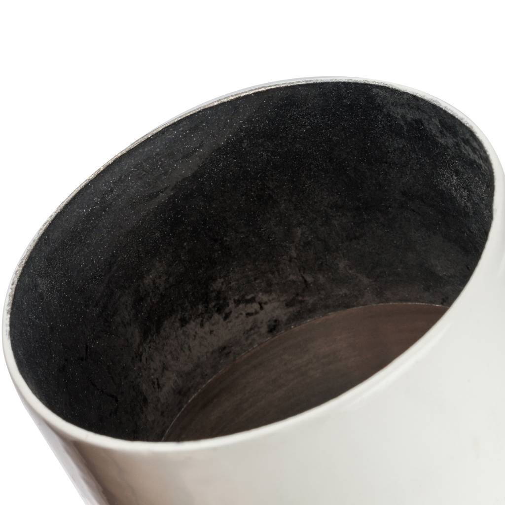 Элемент дымохода  STOUT горизонтальный DN80  п/м с патрубком для отвода конденсата, SCA-0080-020135