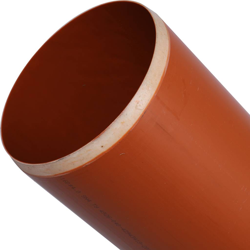 Труба Sinikon НПВХ D160x4,0 SN4, 2000мм для наружной канализации, 22020.R