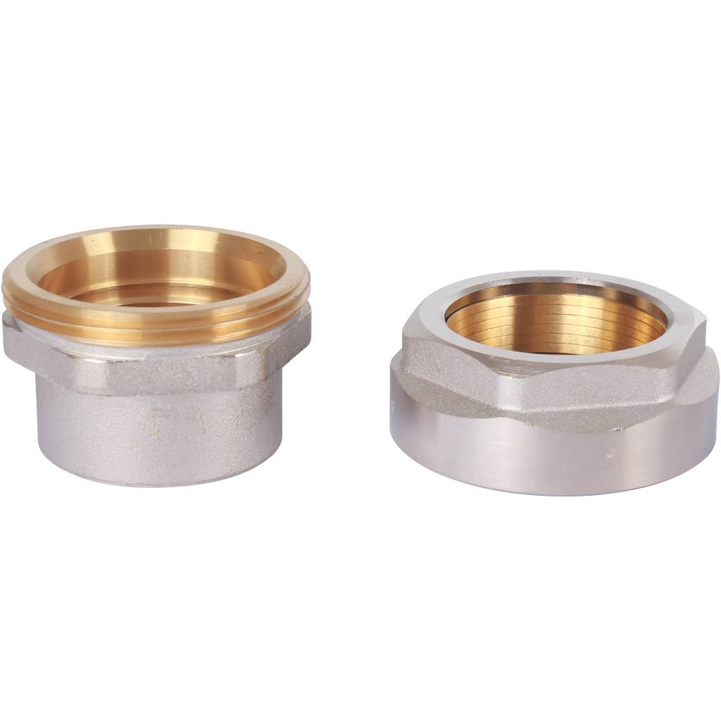 Фитинг Meibes резьбовой латунный Plus для стальных труб 1 1/4”*1 1/4” BР, F13094