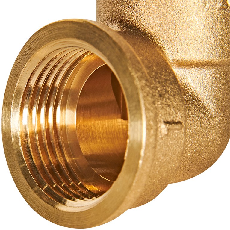 Угловой переход JINTIAN ВП-ВР 28x1 из латуни под пайку, JT-14090281