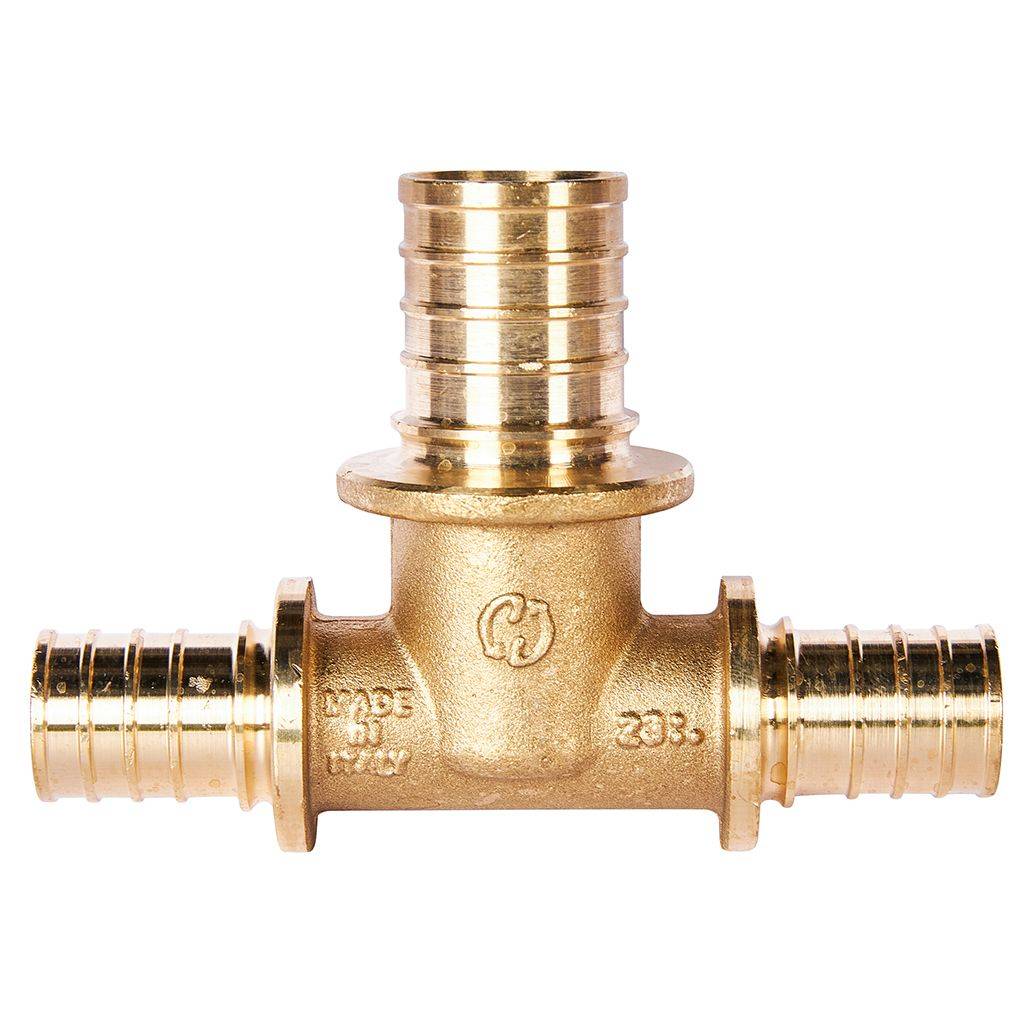 Тройник переходной STOUT 25x32x25 для труб из сшитого полиэтилена аксиальный, SFA-0014-253225