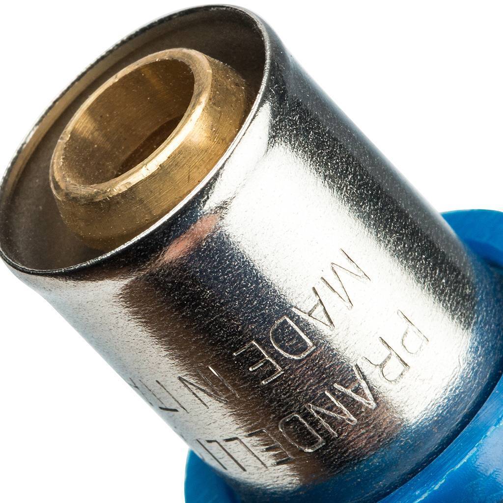 Муфта Prandelli Multyrama с нар.рез. (16х2,0)х3/4 профиль H, TH, U для металлопластиковых труб прессовой, 509.01.61.6