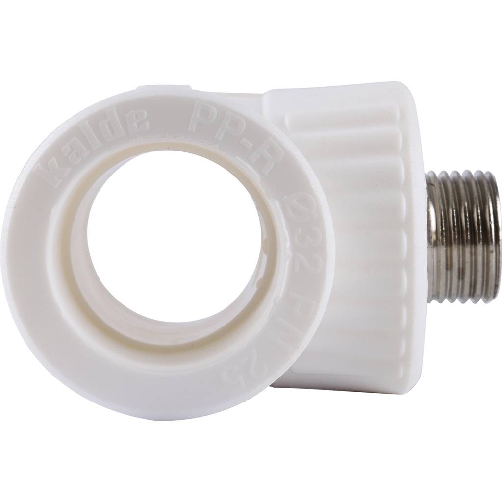 Тройник Kalde с наружной резьбой для полипропиленовых труб 32х1/2, 3222-tmo-320b32