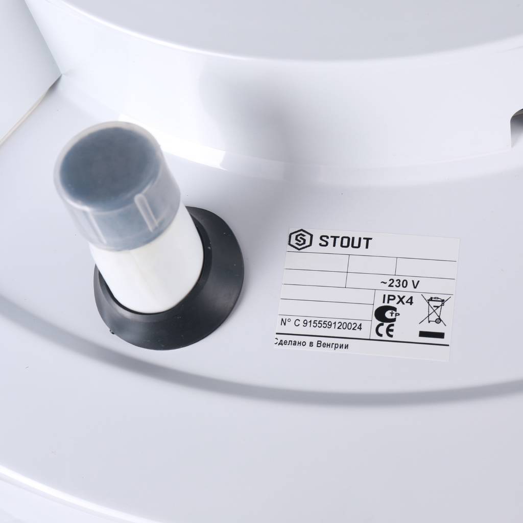 Водонагреватель STOUT бойлер комбинированного нагрева напольный 100 л, ТЭН 2 кВт, SWH-1110-050100