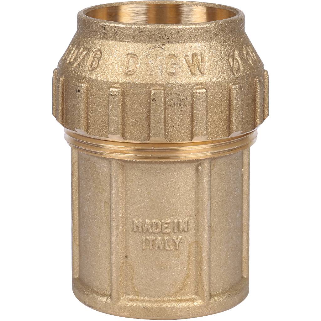 Муфта TIEMME с внутренней резьбой 40х1 1/4 для труб ПНД винтовой, 3400013