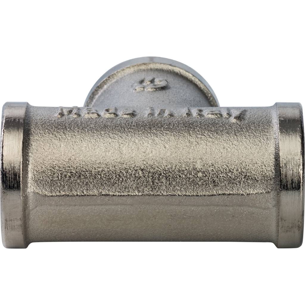 Тройник STOUT ВВ никелированный 3/8, SFT-0020-000038