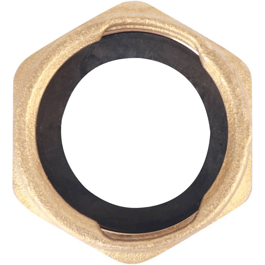 Заглушка с плоскими уплотнениями BARBERI G 1”1/2 F