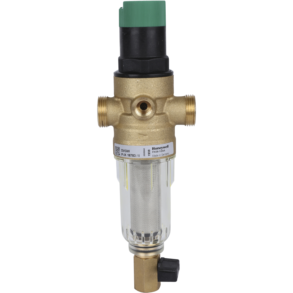 Honeywell (Resideo Braukmann) с редуктором, на холодную воду, 100 мкм, 1/2, FK06-1/2AA