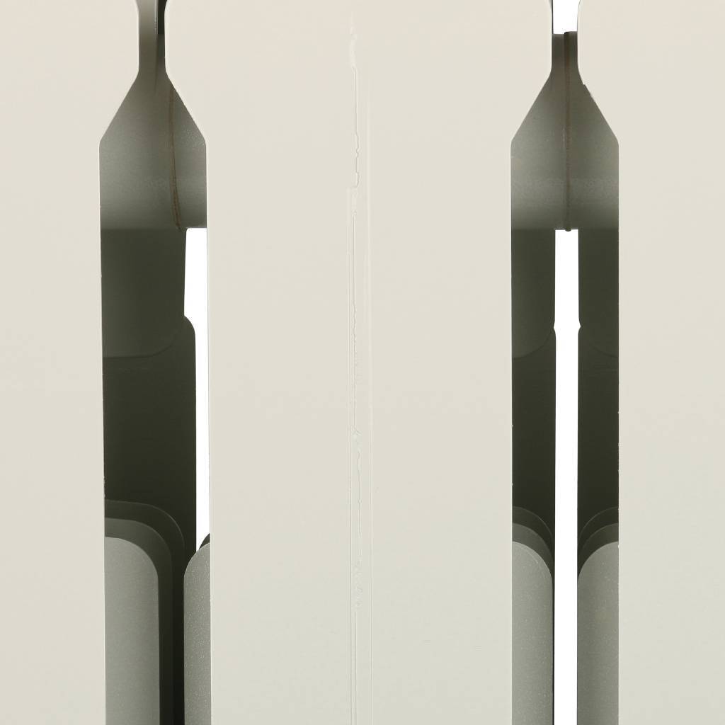 Радиатор биметаллический Global STYLE PLUS 500 12 секций боковое подключение (белый RAL 9010), STP05001012