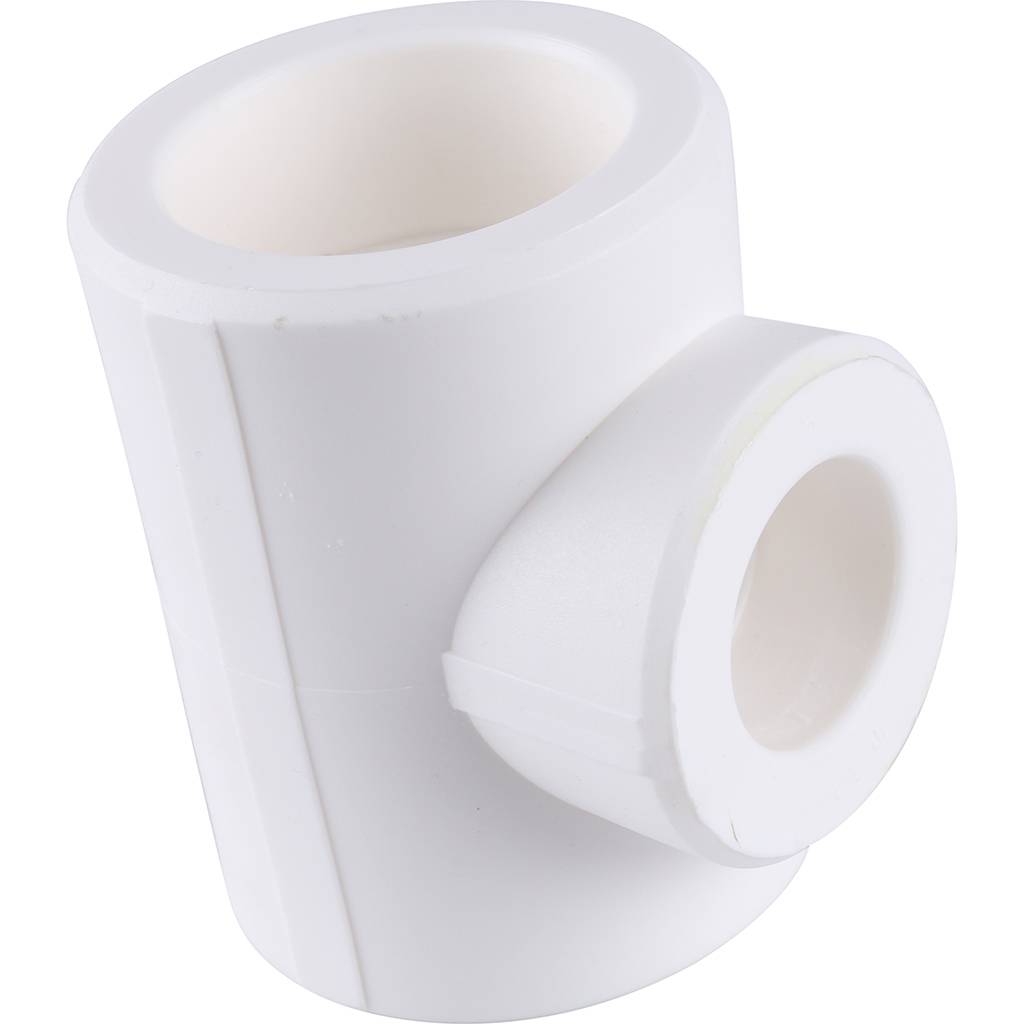 Тройник переходной Kalde 50x32x50 для полипропиленовых труб под сварку (цвет белый), 3212-tio-503250