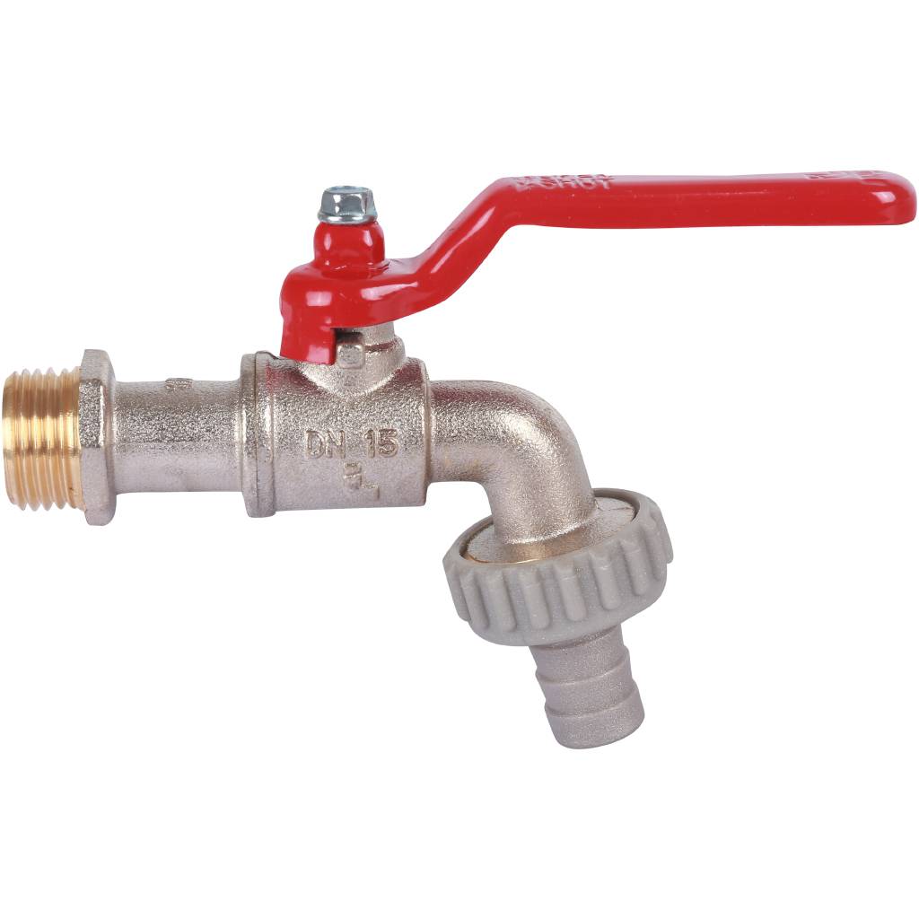 Шаровой сливной кран Itap 174 1/2 с нейлон. штуцером