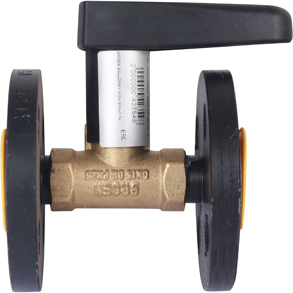 Клапан балансировочный БРОЕН Venturi DRV DN 015 PN 16 ручной фланцевый, 56253