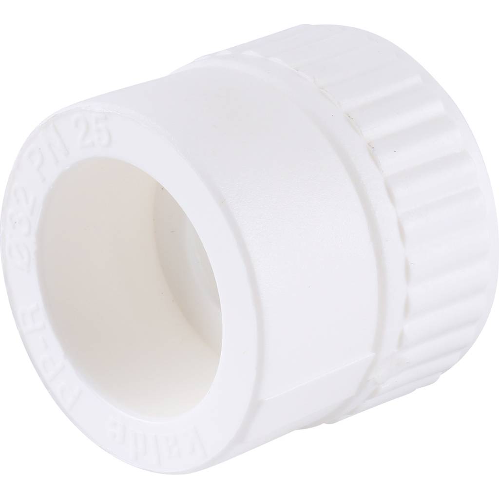 Муфта комбинированная Kalde внутренняя резьба 32x3/4 для полипропиленовых труб под сварку, 3222-nfo-320c00