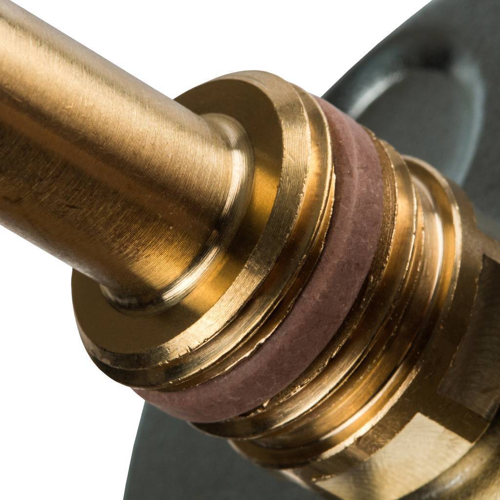 Термометр биметаллический с погружной гильзой WATTS 63 мм штуцер 50 мм