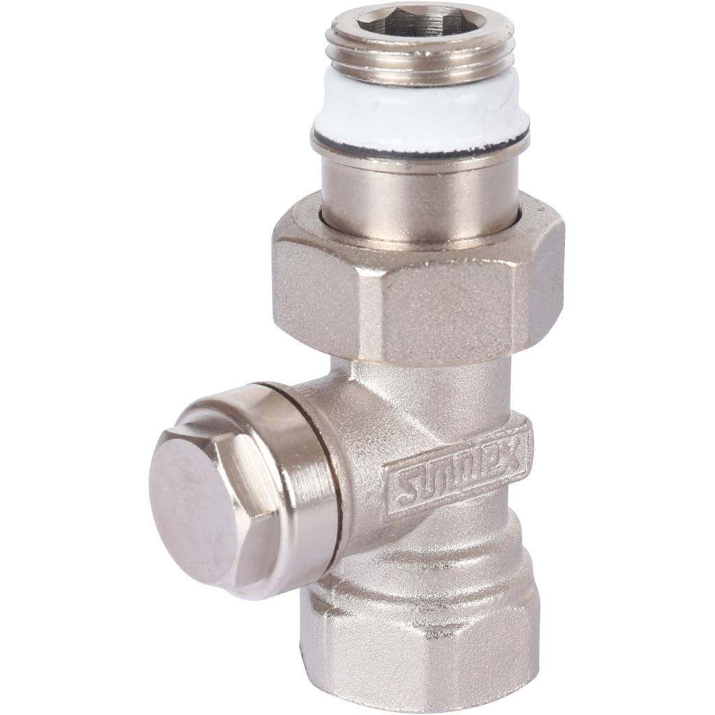 Вентиль Meibes тип IG/N прямой, 1/2 x1/2 , никел. покр., F10378