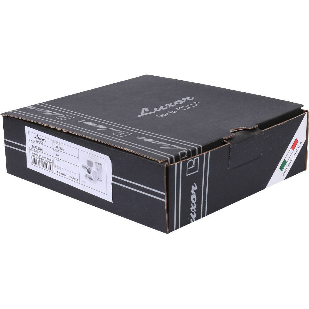 Термостатический комплект LUXOR 1/2 EK угловой правосторонний KT 269/A