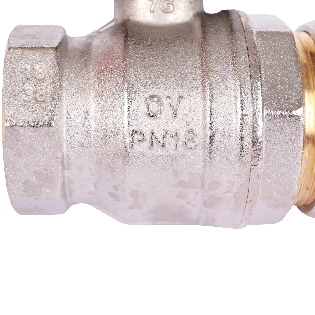 Кран шаровой OVENTROP Optibal с маховиком ВР конич. уплотн. с НГ 1 1/4, 1075710