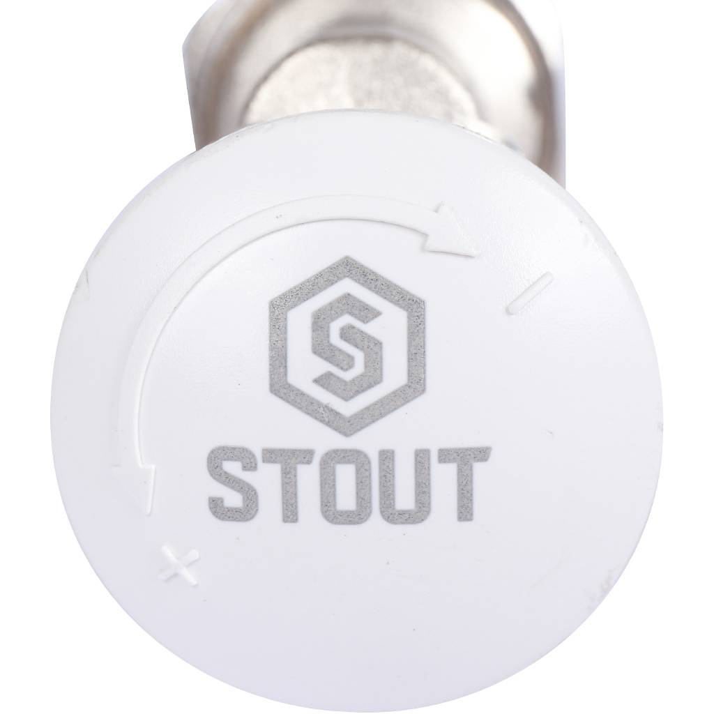 Клапан термостатический STOUT осевой 1/2, SVT-0005-000015