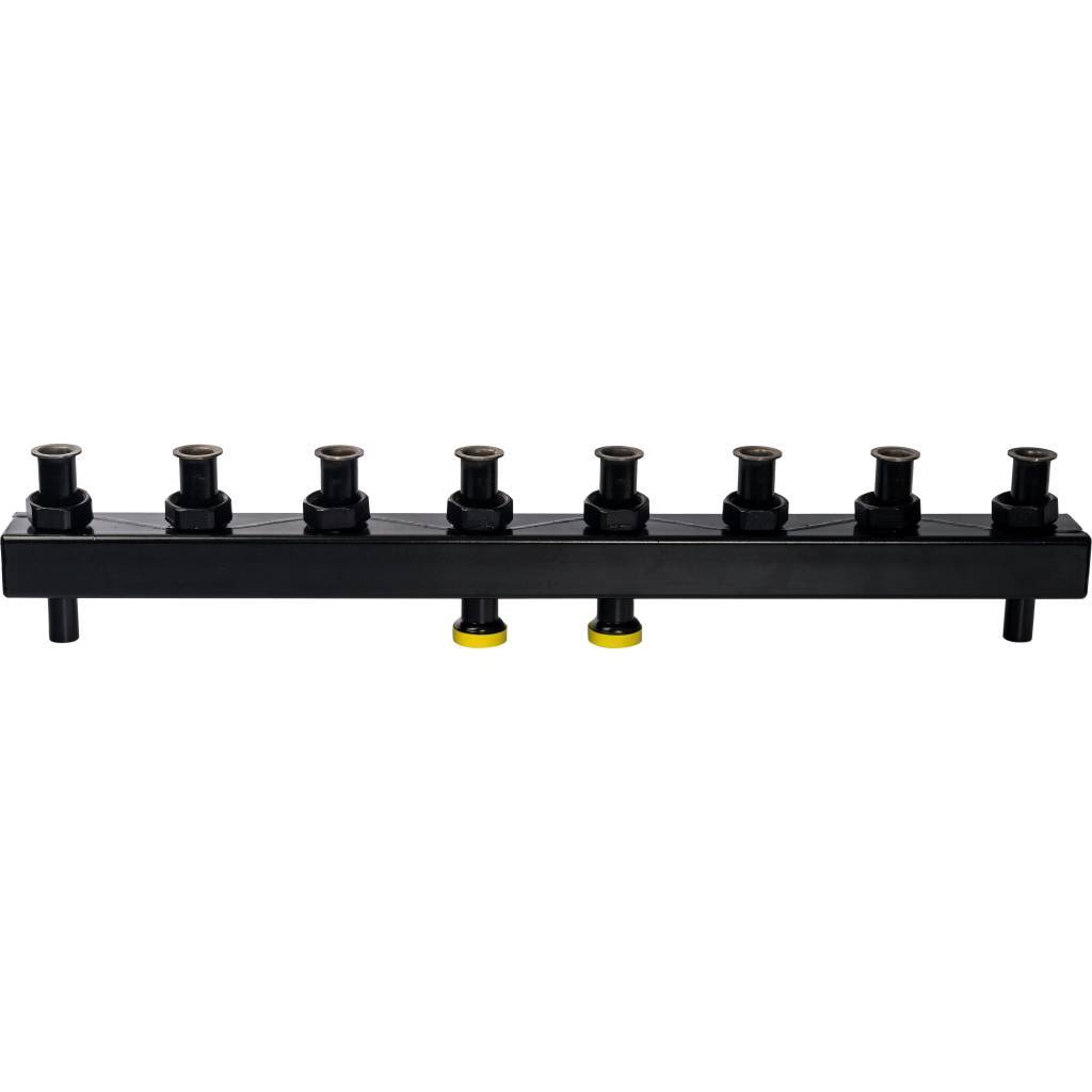 SDG-0016-004004 STOUT Стальной распределительный коллектор 4 отопительных контура. В теплоизоляции DN 25