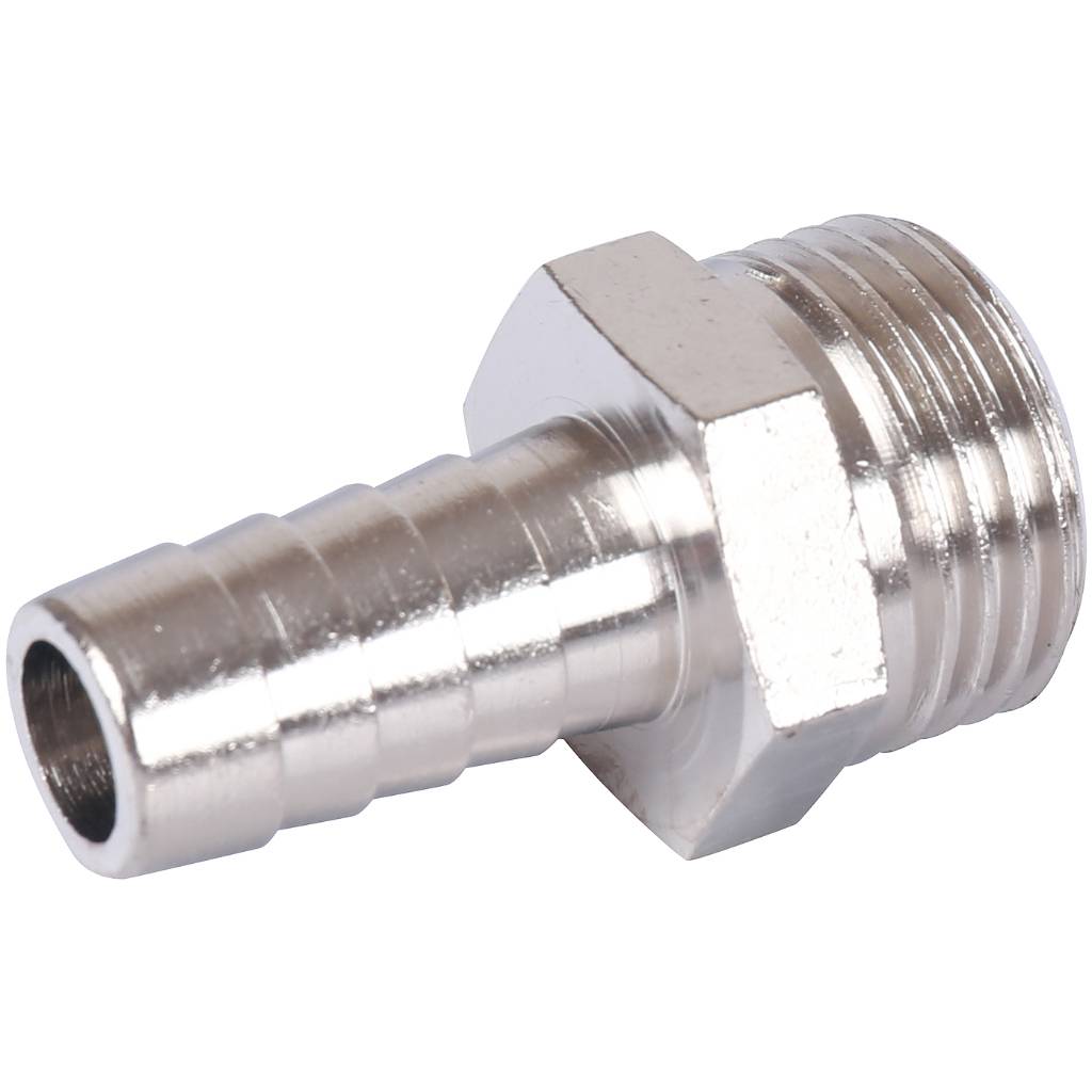 Штуцер STOUT НР никелированный 1/2 x12, SFT-0067-001212