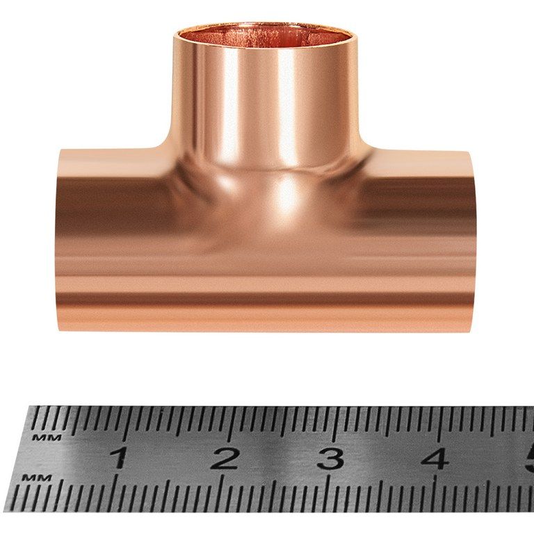 Тройник JINTIAN ВП 18 из меди под пайку JT-1513018