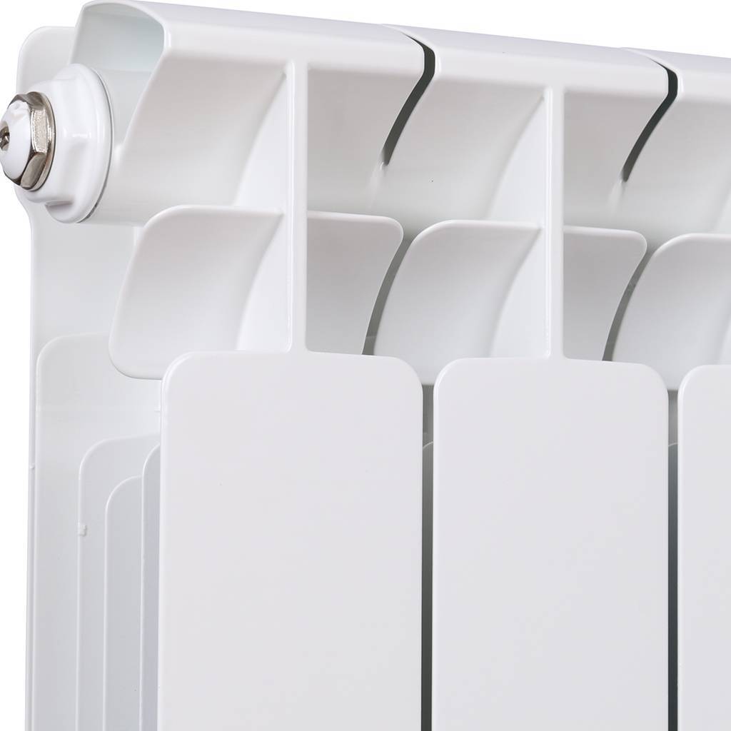 Радиатор биметаллический RIFAR BASE VENTIL 500 BVR 10 секций нижнее правое подключение (белый RAL 9016)