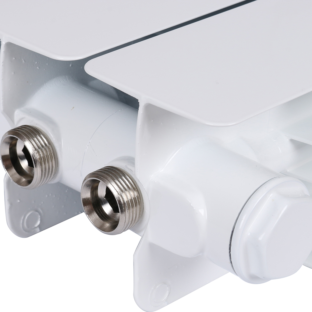 Радиатор биметаллический RIFAR BASE VENTIL 500 BVR 13 секции нижнее правое подключение (белый RAL 9016), 1RB50.VR-13