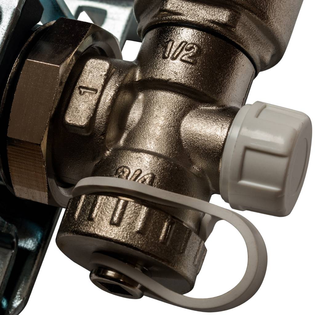 Коллектор из нержавеющей стали в сборе без расходомеров STOUT 3 выхода