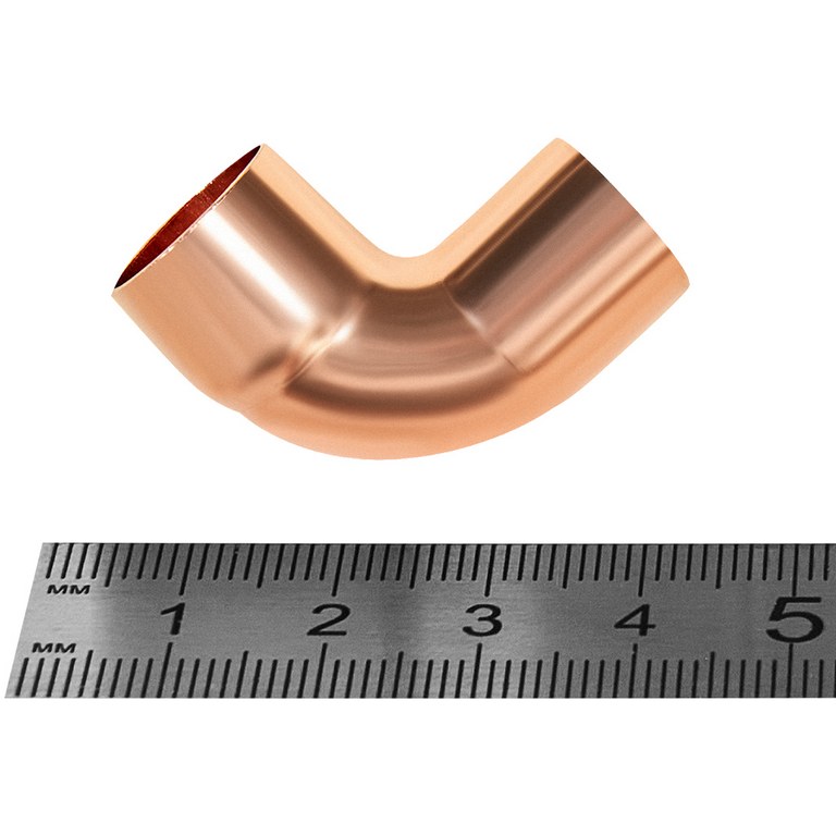 Угол JINTIAN 90° ВП-НП 15 из меди под пайку, JT-1509215