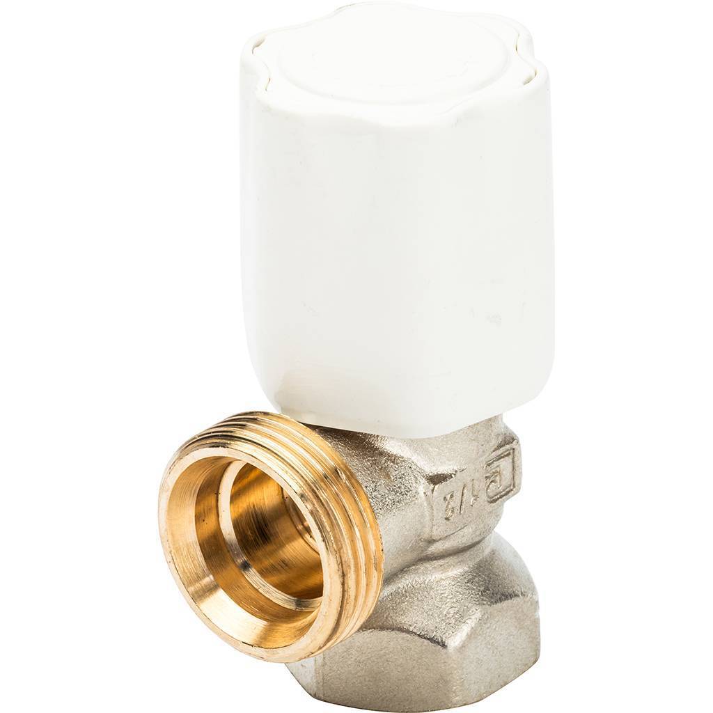 Кран регулирующий угловой для стальных труб LUXOR tekna RS 02 1/2, 10022100