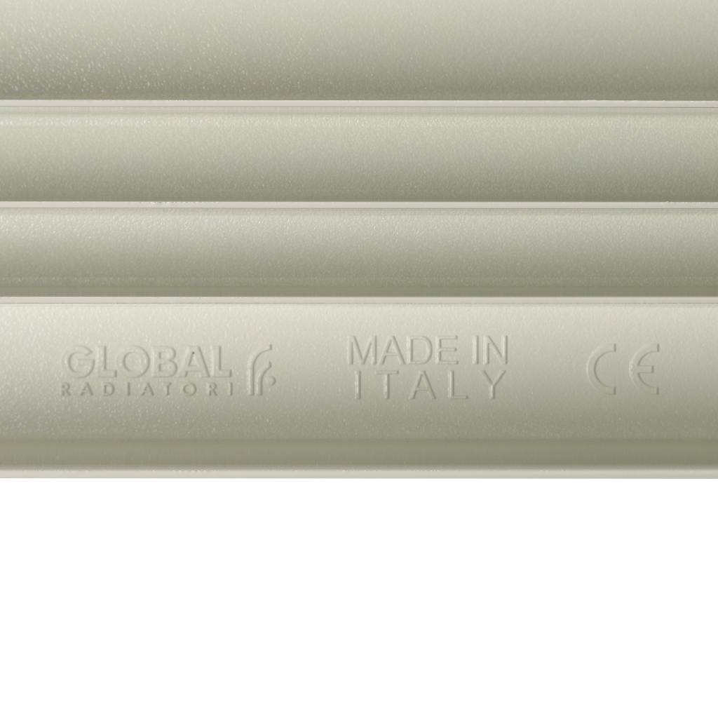 Распродажа: Радиатор алюминиевый STOUT Bravo 500 4 секции боковое подключение RAL9010, SRA-0110-050004