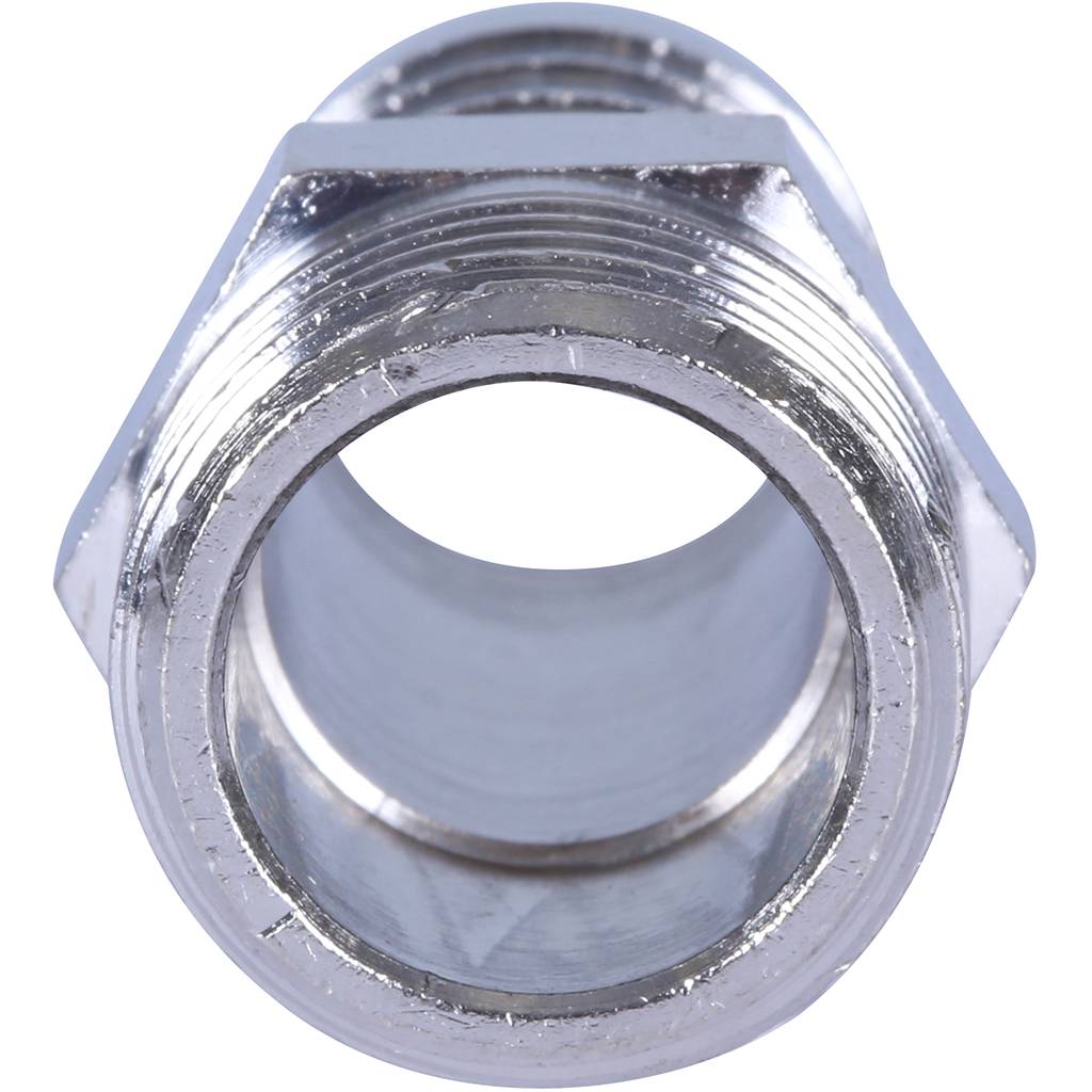 Штуцер STOUT НР никелированный 1/2 x18, SFT-0067-001218