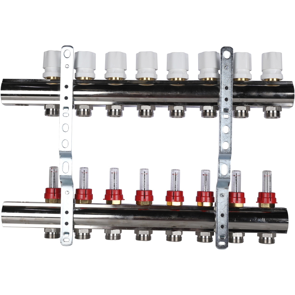 Коллектор в сборе с расходомерами LUXOR CD 477/8